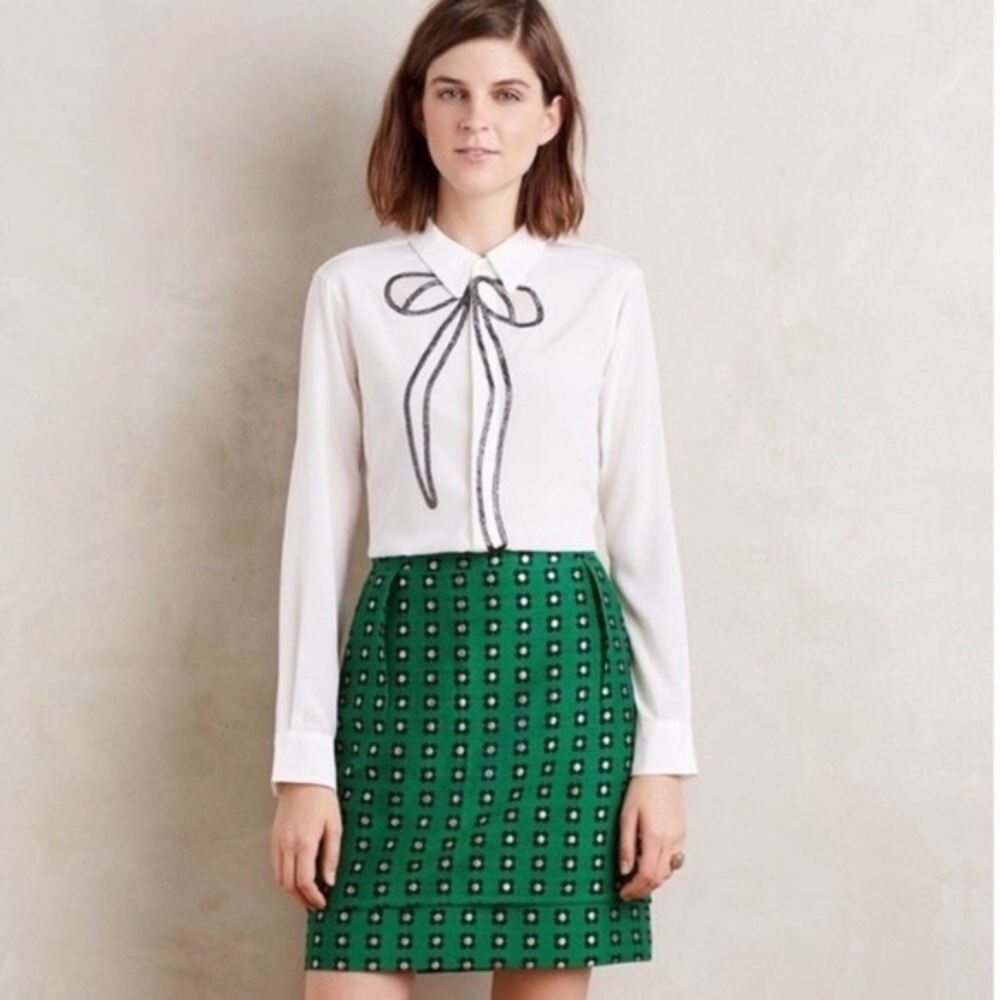 ANTHRO NWOT HD in Paris Skirt